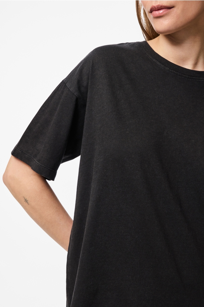 PCELOISE SS WASHED TEE JRS NOOS BC 17155175 Black/WASHED